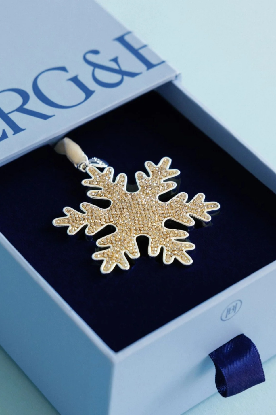 Hillberg &amp; Berk Reversible Snowflake Ornament