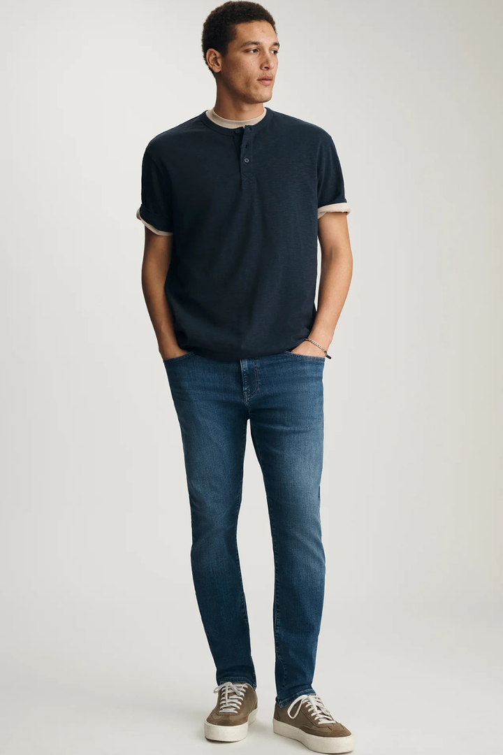 Mavi Slub Henley T-Shirt MAVI