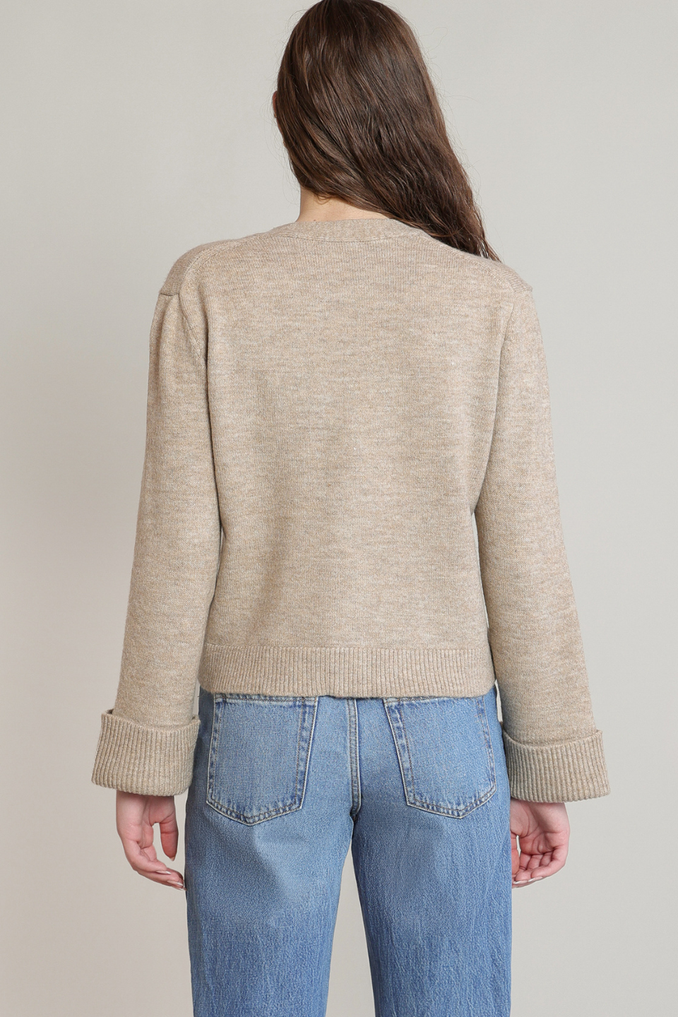 Dex Jones Patch Pocket Cardigan
