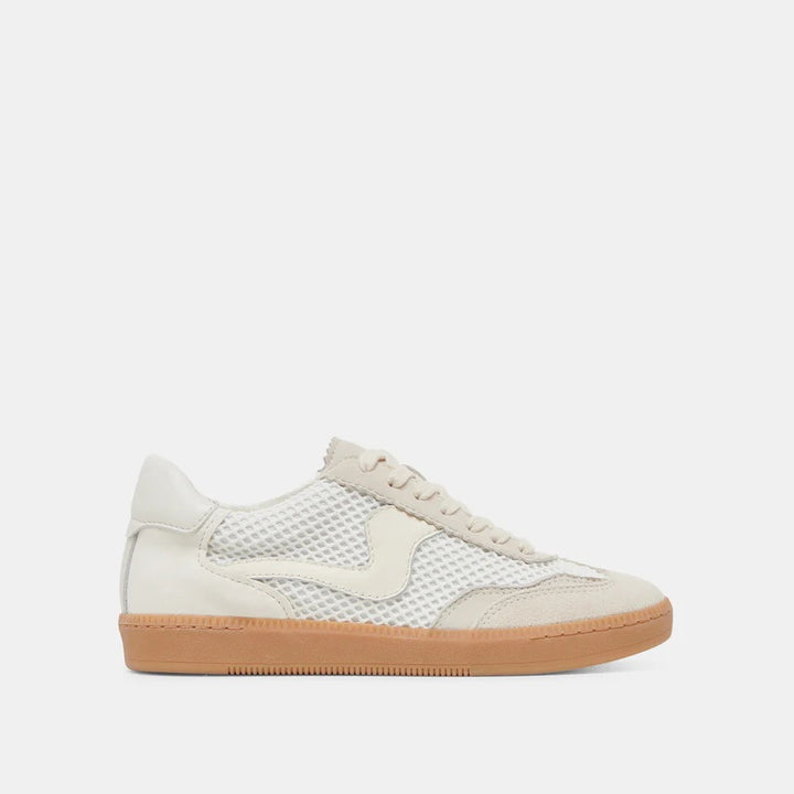 Notice Mesh Sneakers White Woven Mesh