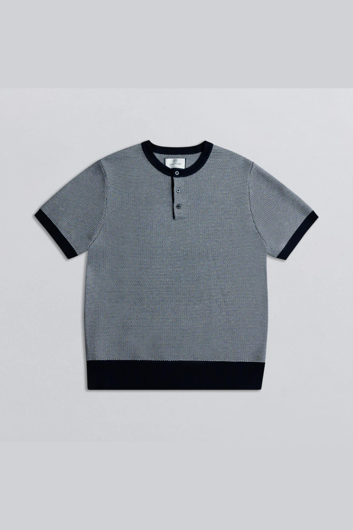 Textured Knit Tee - Hot Peppers Clothing