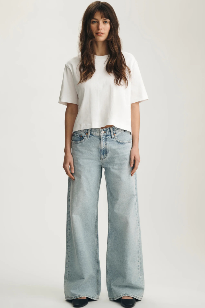 Sandy Wide Leg Jeans - Hot Peppers Clothing