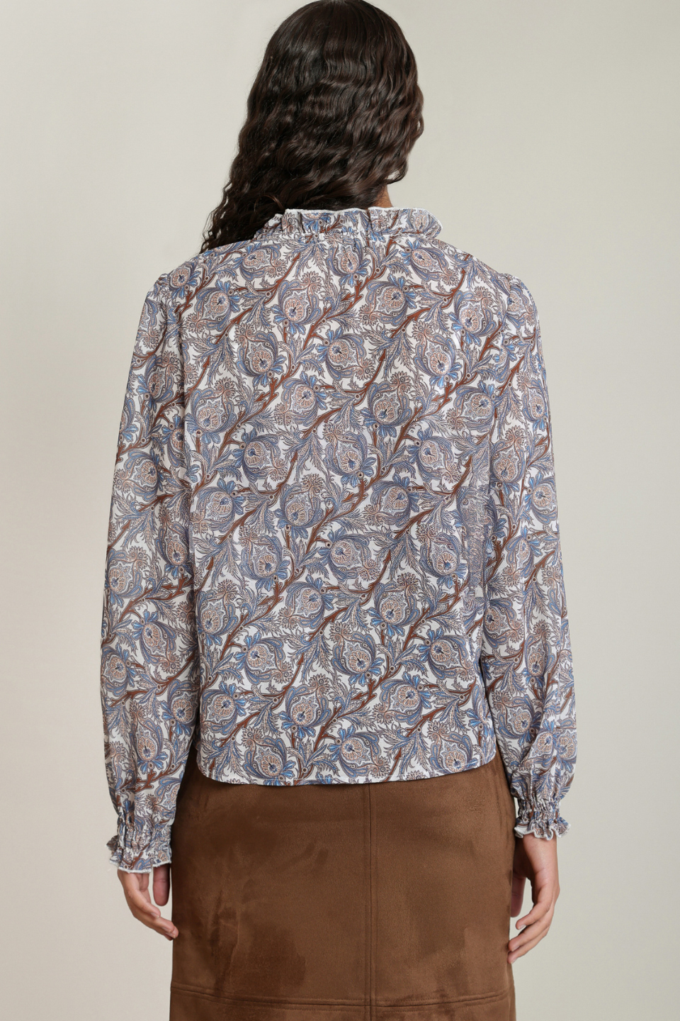 Dex Althea Balloon Sleeved Blouse