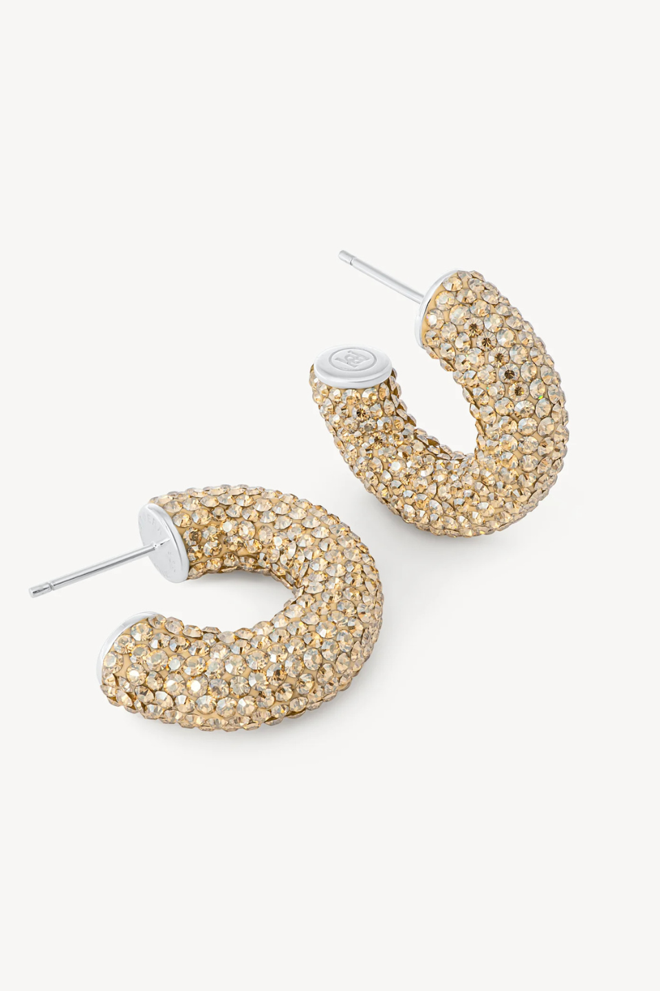 HILLBERG &amp; BERK Sparkle Chunky Hoops