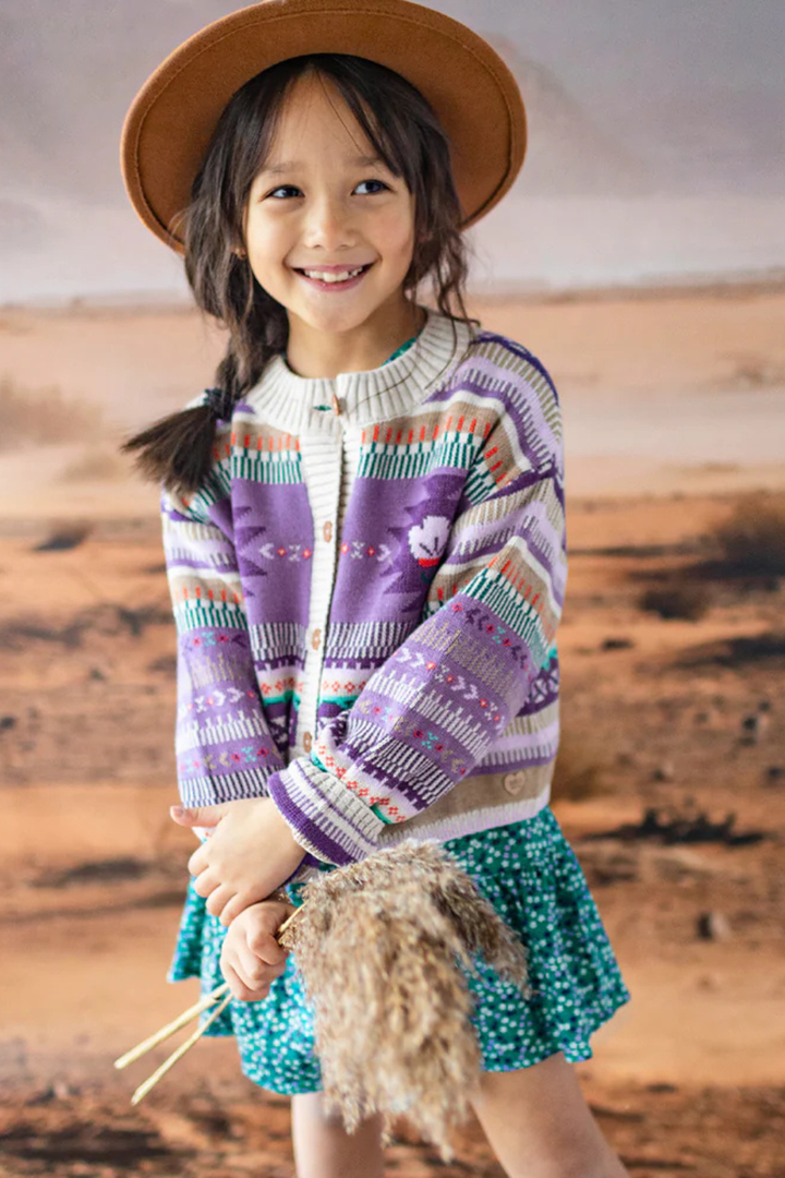 Western Sky Knit Cardigan