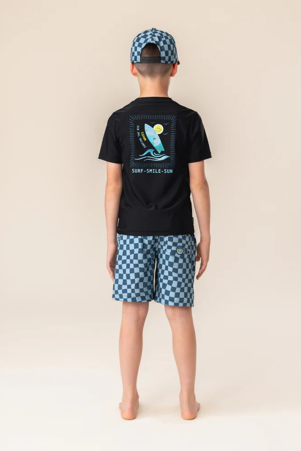 Teal UV Swim Shorts - Hot Peppers Clothing