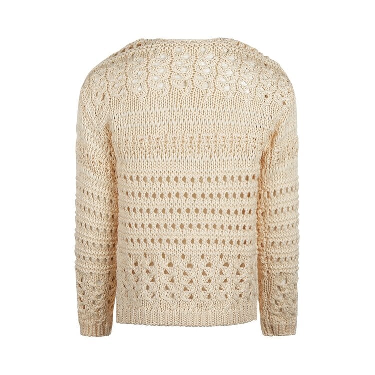 Cardigan | Off White Knitted