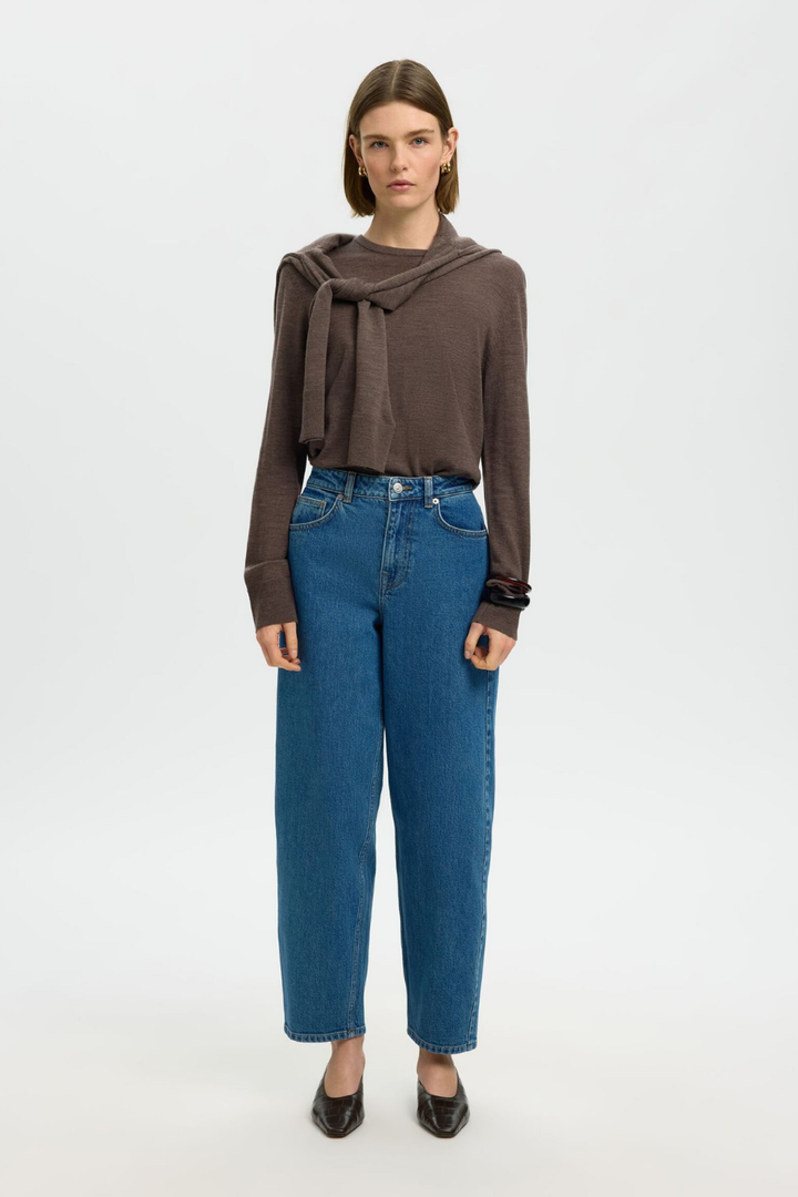 Selected Merino Wool Crewneck Pullover