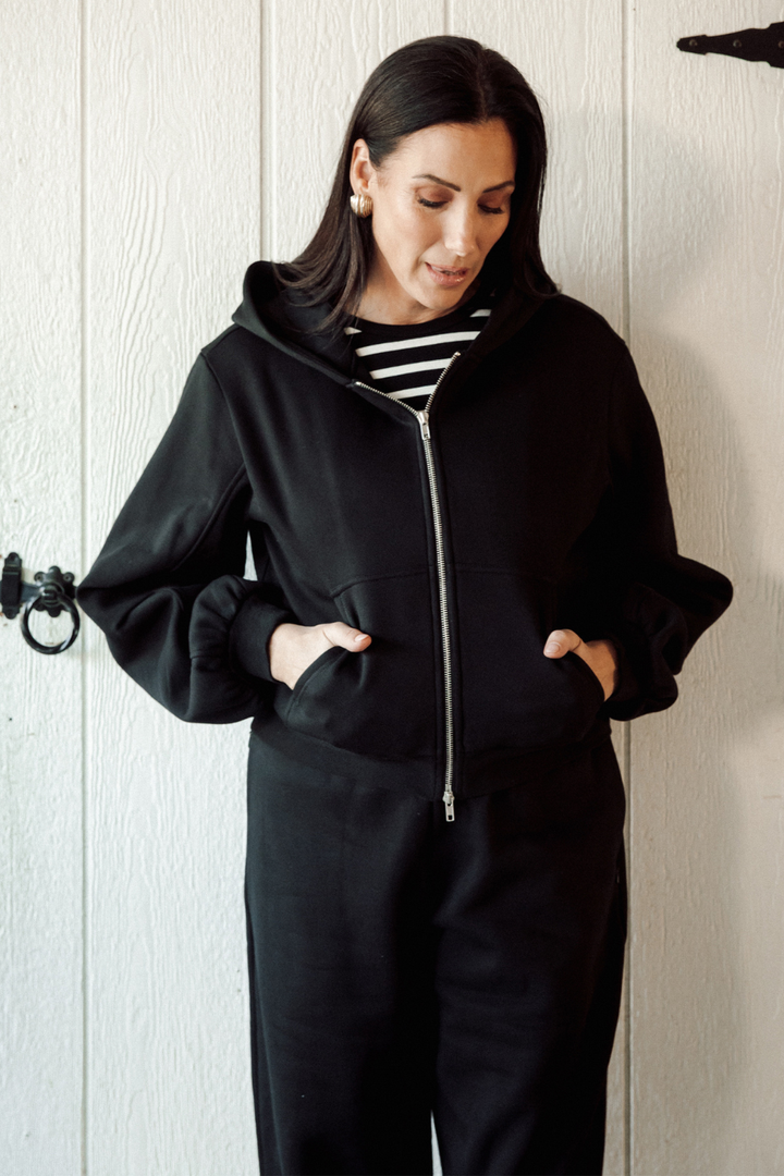 Bubble Zip Up Hoodie