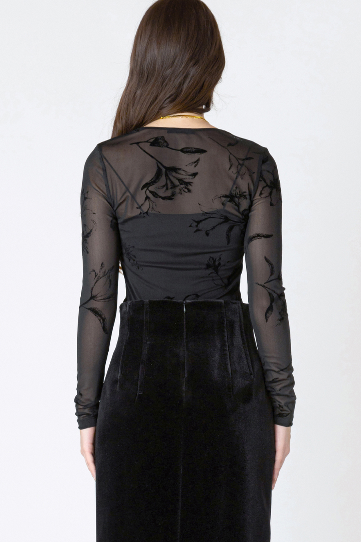 Whitney Burnout Bodysuit