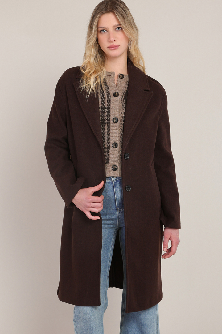 Room 34 Lennon Soft Longline Coat