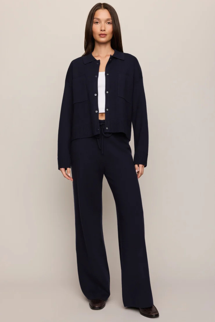 Z Supply Take It Easy Wide Leg Sweater Pant