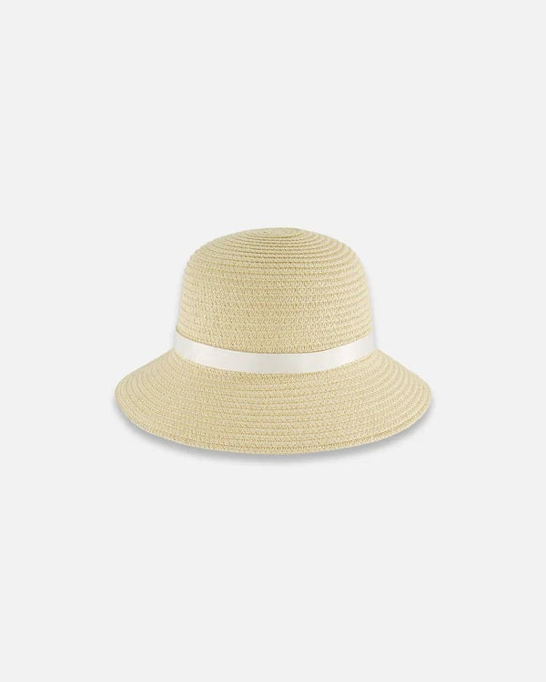 Straw Bag And Hat Set