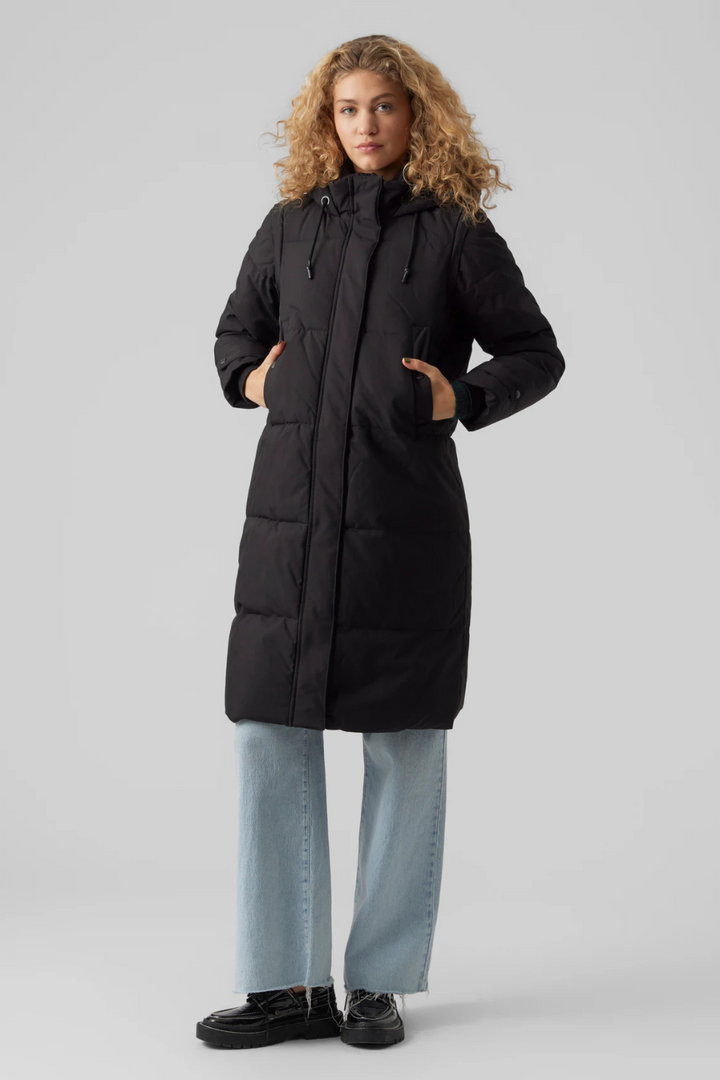 Margaret Coat in Black
