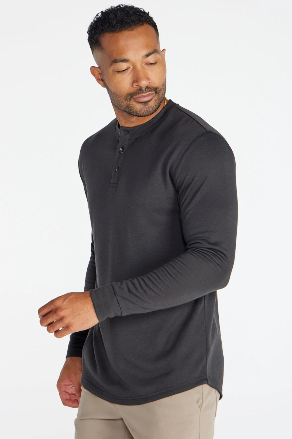 Comfort Wool Long Sleeve Henley