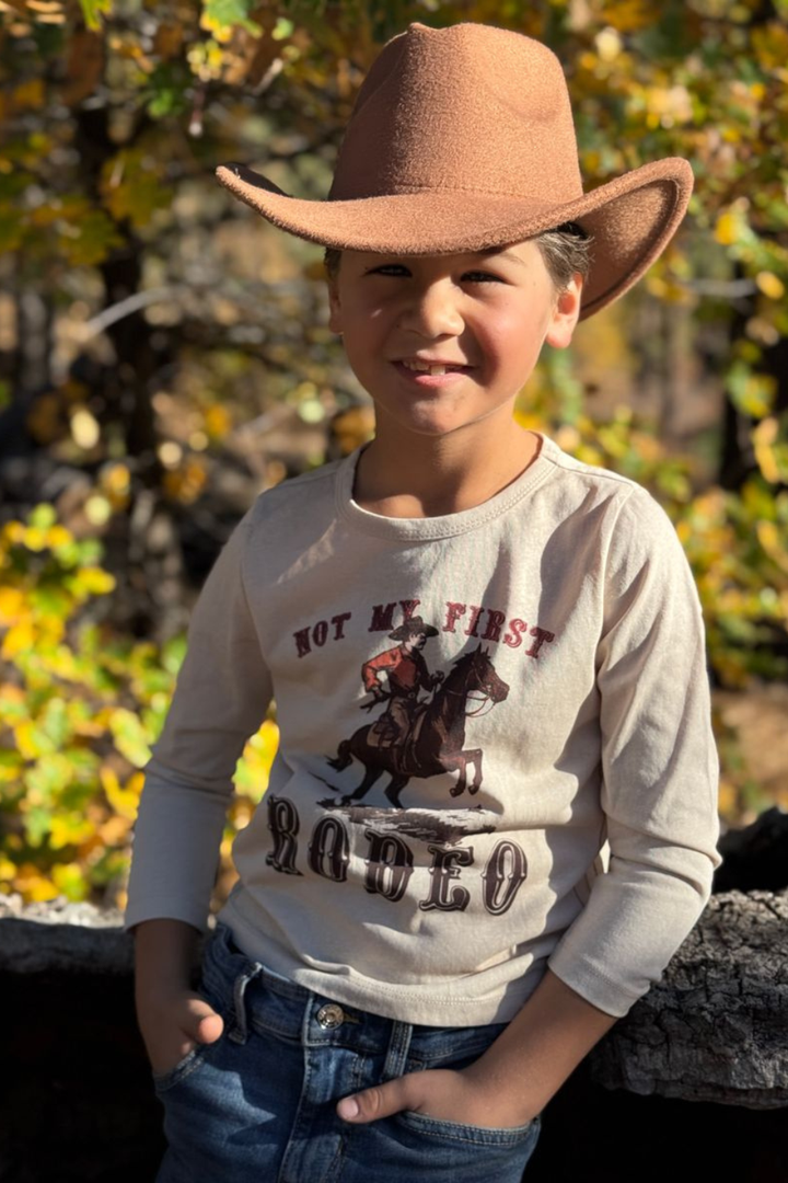 Me &amp; Henry Cherokee Not my first rodeo Printed Tee