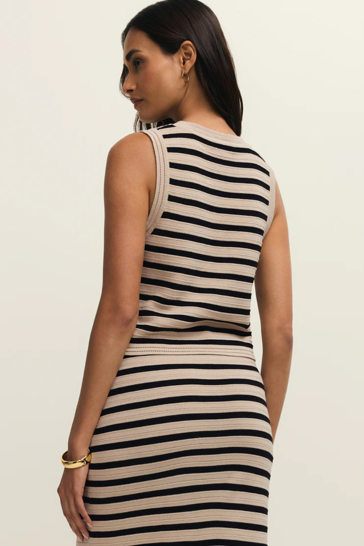 Emori Striped Muscle Tank