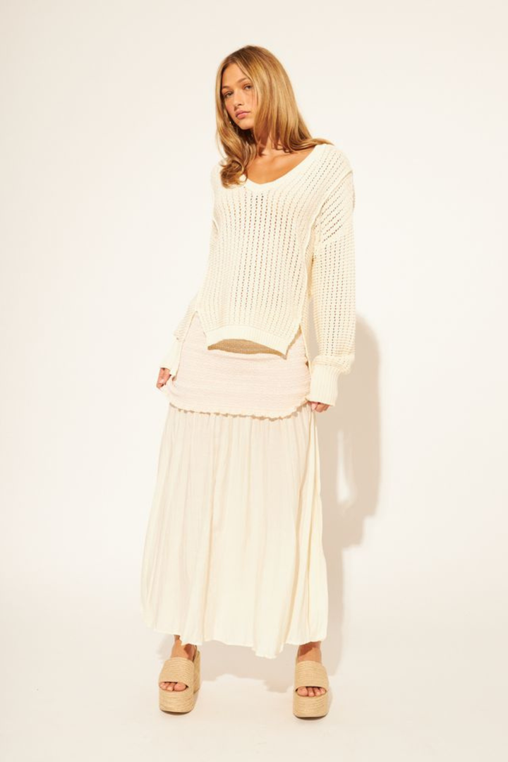 JOHN &amp; JENN Avalon Sweater - Hot Peppers Clothing