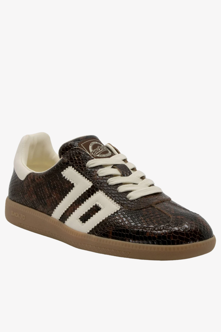 Back 70 CLOUD W26 in SNAKE COFFEE BUTTER Sneakers