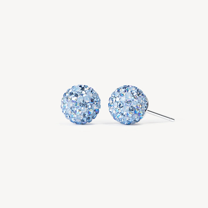 Denim Sparkle Ball™ Stud Earrings 10mm
