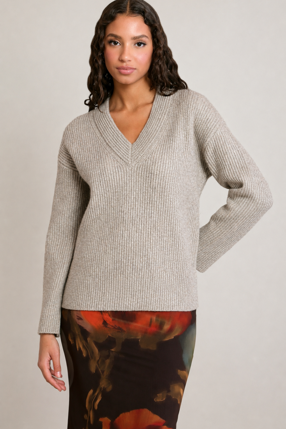 Dex Simone V-Neck Sweater