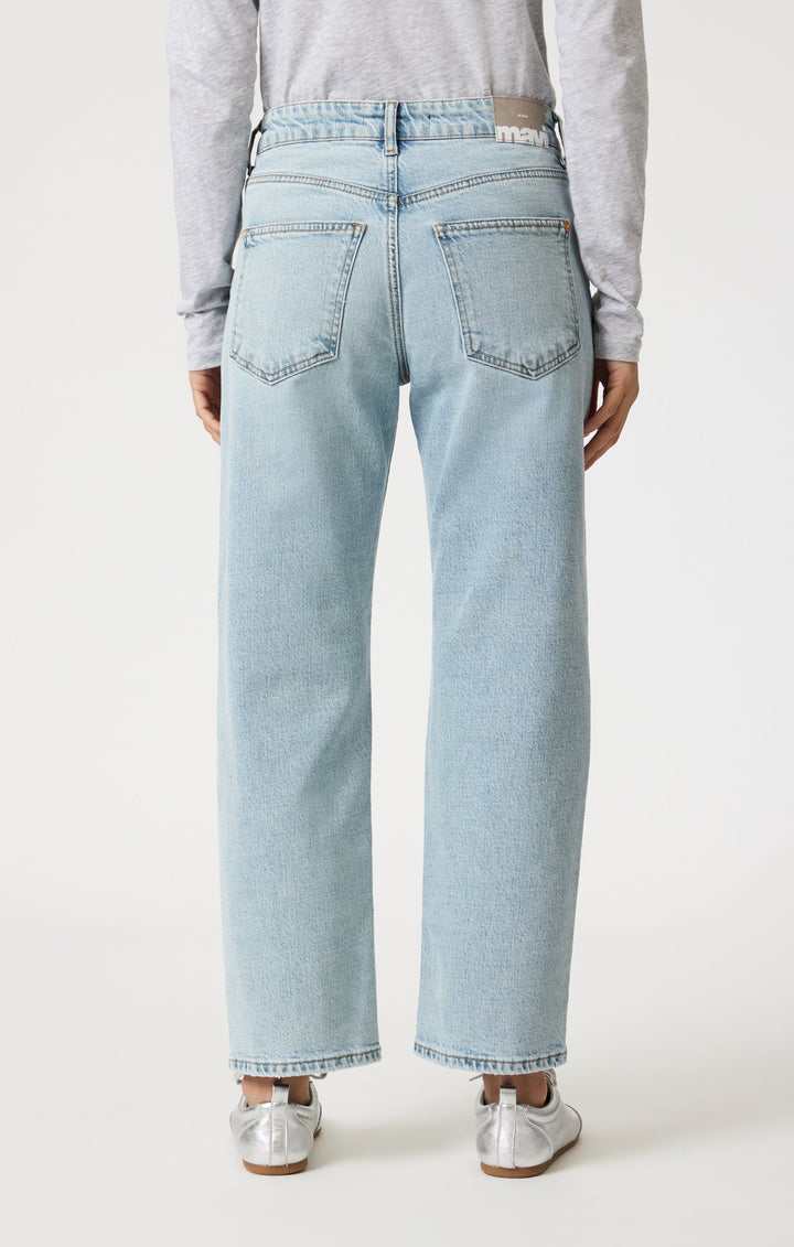 Savannah Straight Leg Jeans | Bleached Classic Blue