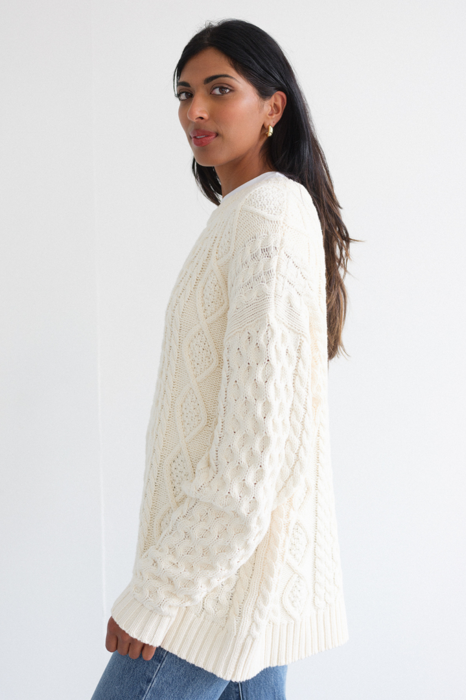 Irish Cable Knit Sweater