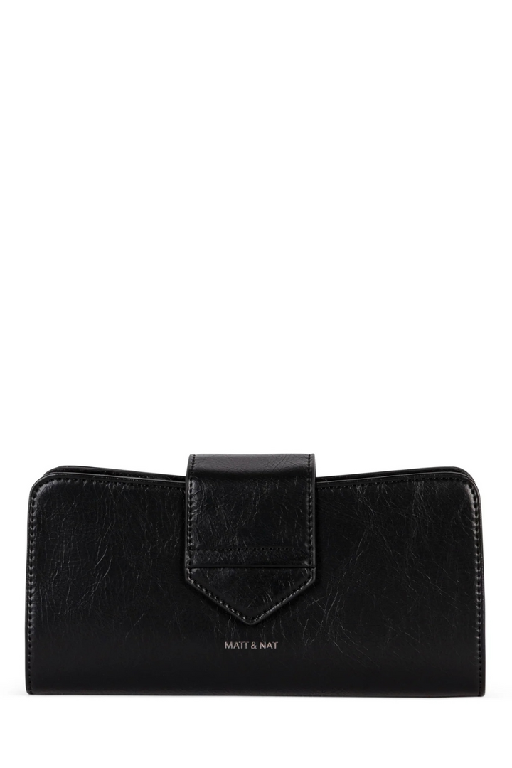 THEA Vegan Wallet in Black