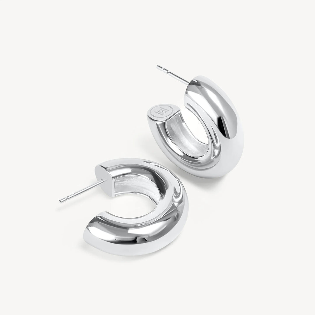 Chunky Statement Hoop Earrings