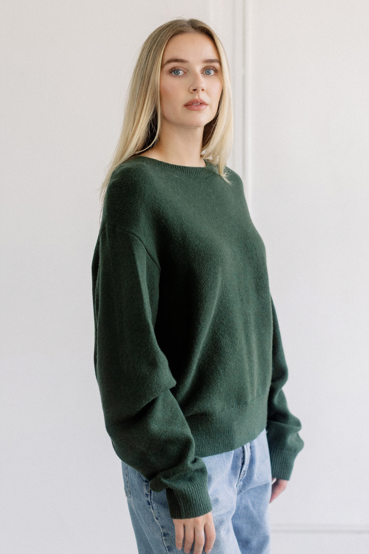 Brunette The Label Classic Crew Neck Sweater