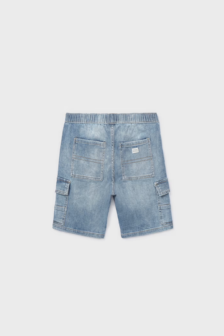 Cargo Denim Shorts - Hot Peppers Clothing