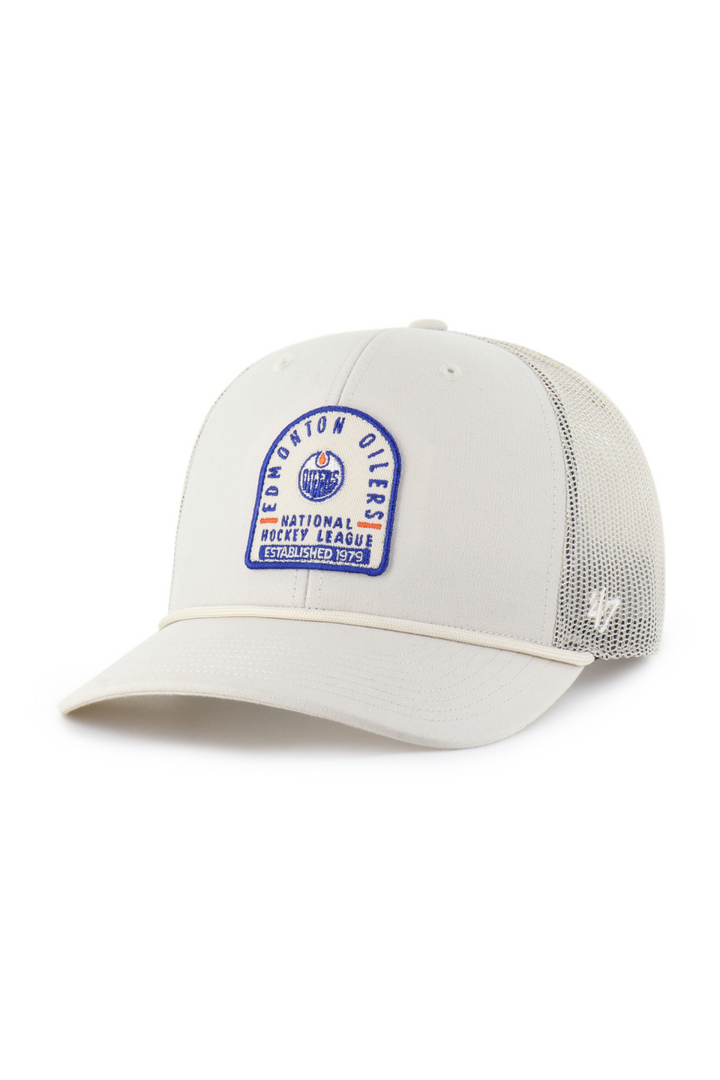 Edmonton Oilers NHL Monument Rope Trucker Hitch Cap