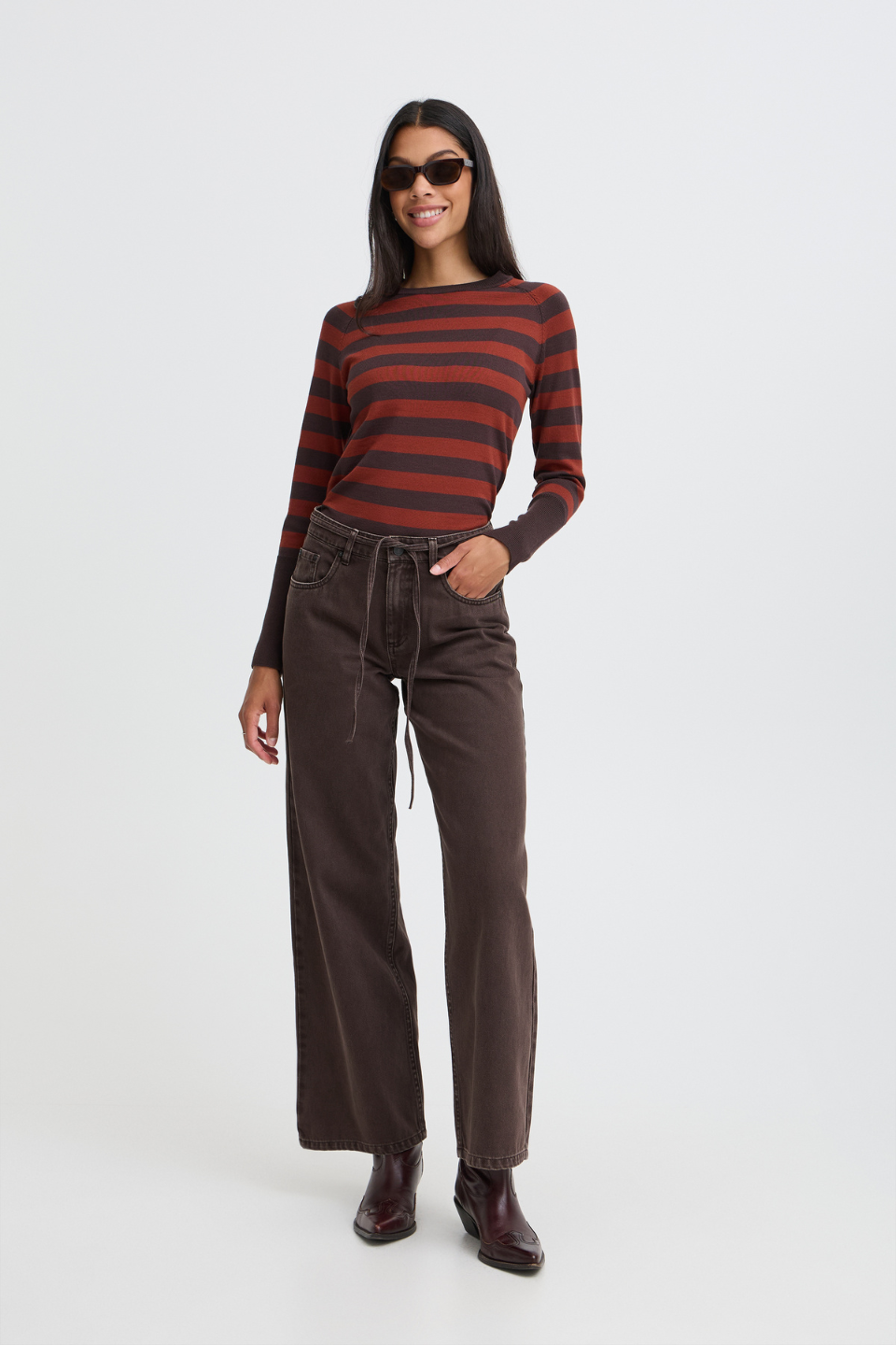 b.young Kamari Belt Jeans