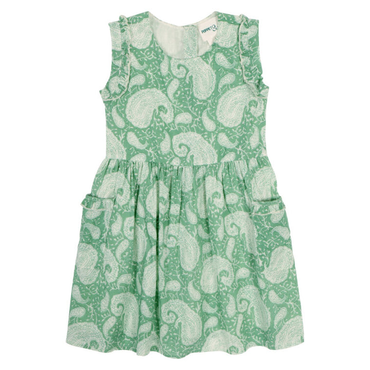 PATCH POCKET SUMMER DAY DRESS