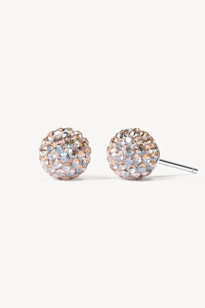Champagne Sparkle Ball™ Small Stud Earrings