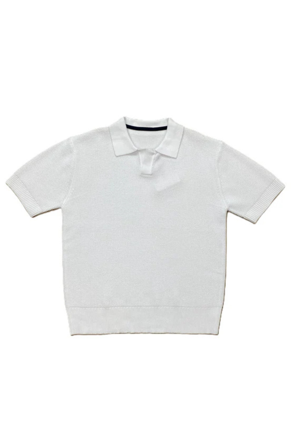 AXNY Boy's White Waffle Knit Sweater AMERICAN EXCHANGE