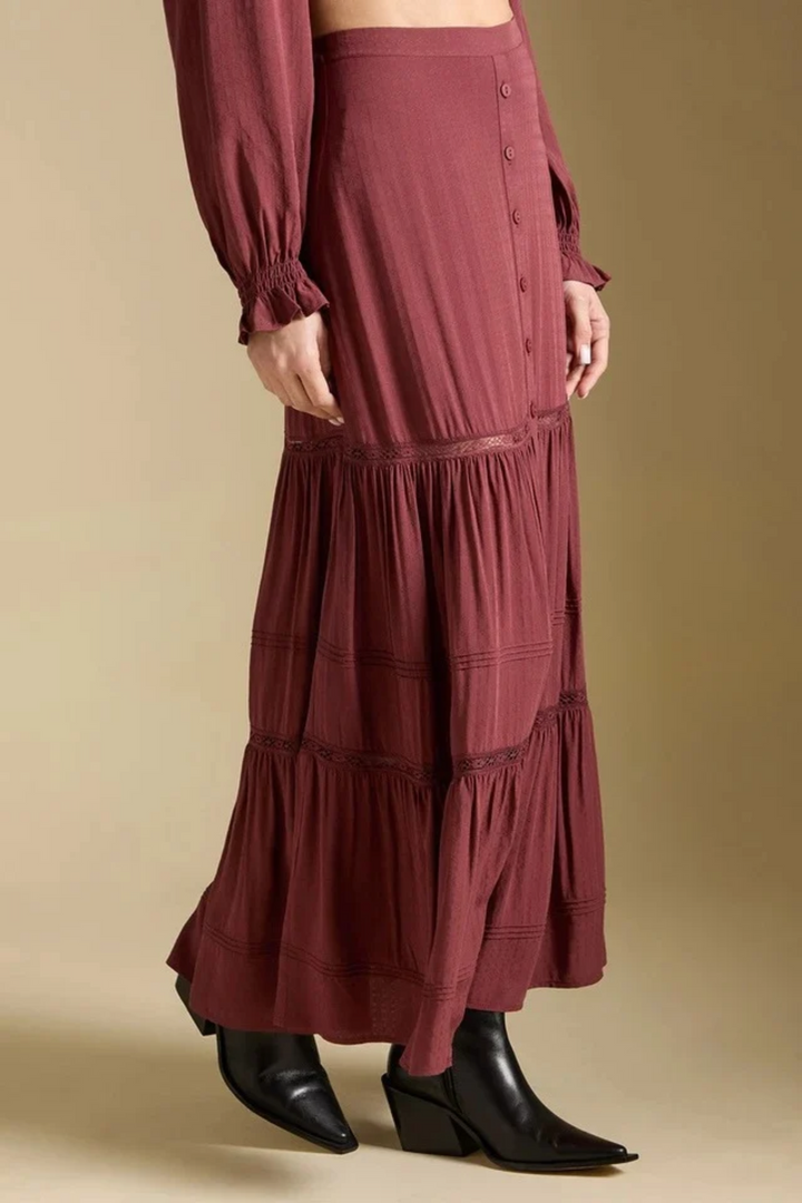 Saltwater Luxe Jaycee Midi Skirt