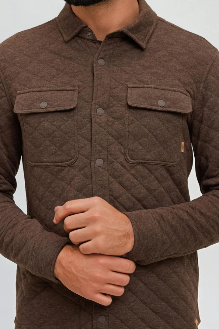 Tentree Quilted Colville Shacket