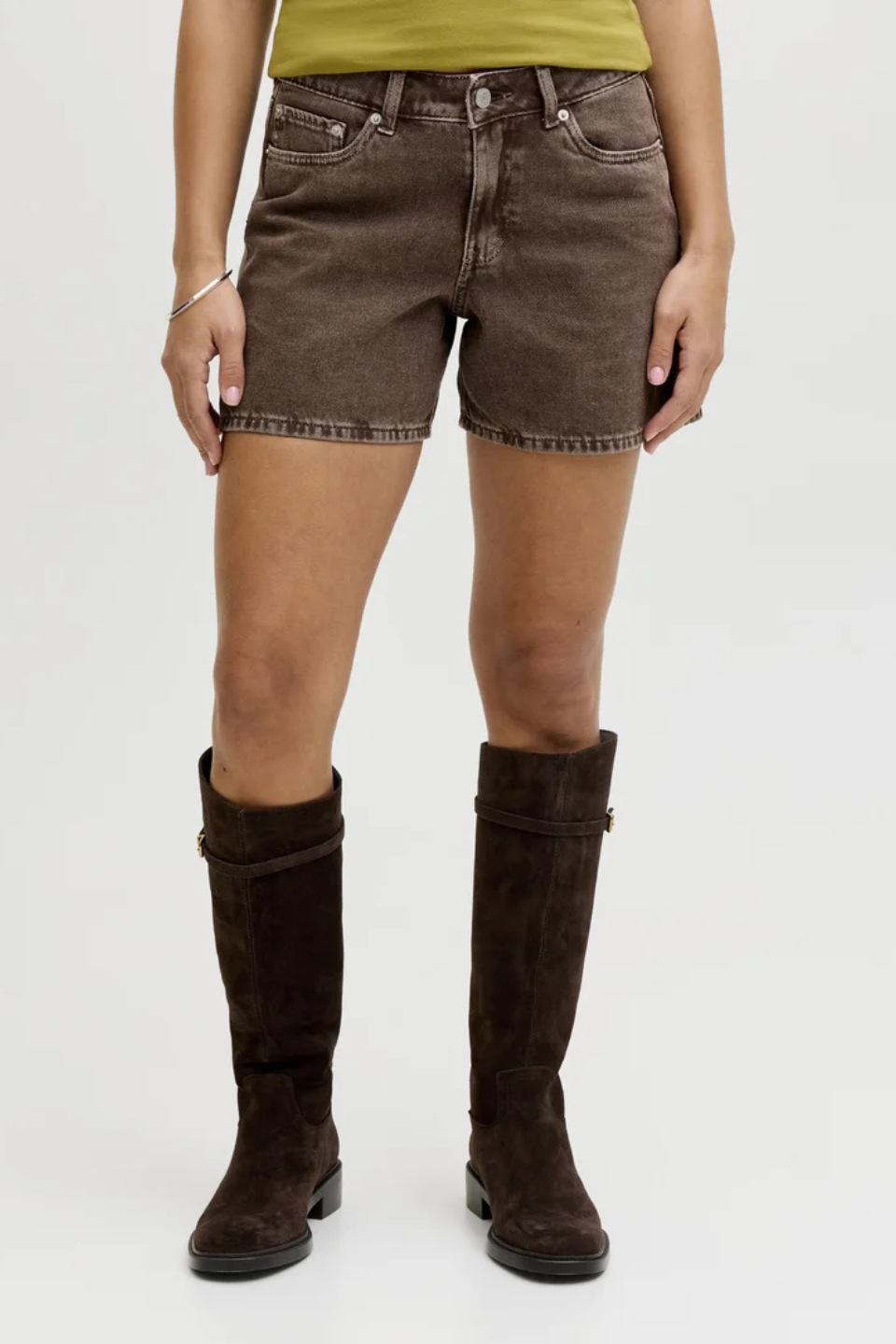 SEVILLE Denim shorts - Hot Peppers Clothing