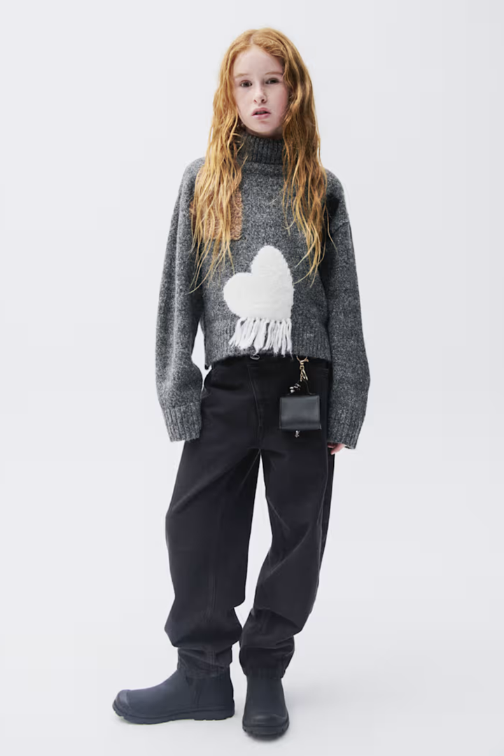 Mayoral Girls Twill Barrel Fit Pants