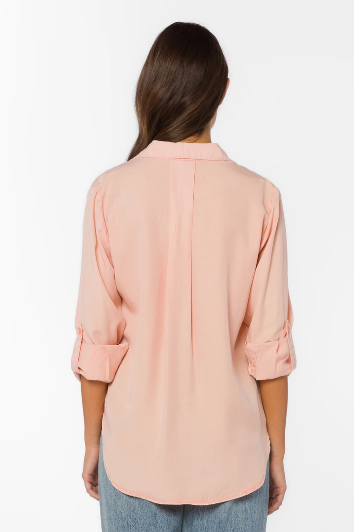 Sirena Rose Shirt - Hot Peppers Clothing