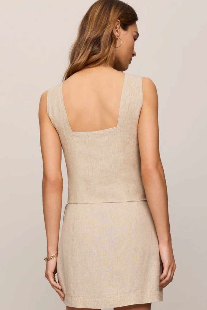 Z Supply Magnolia Linen Top