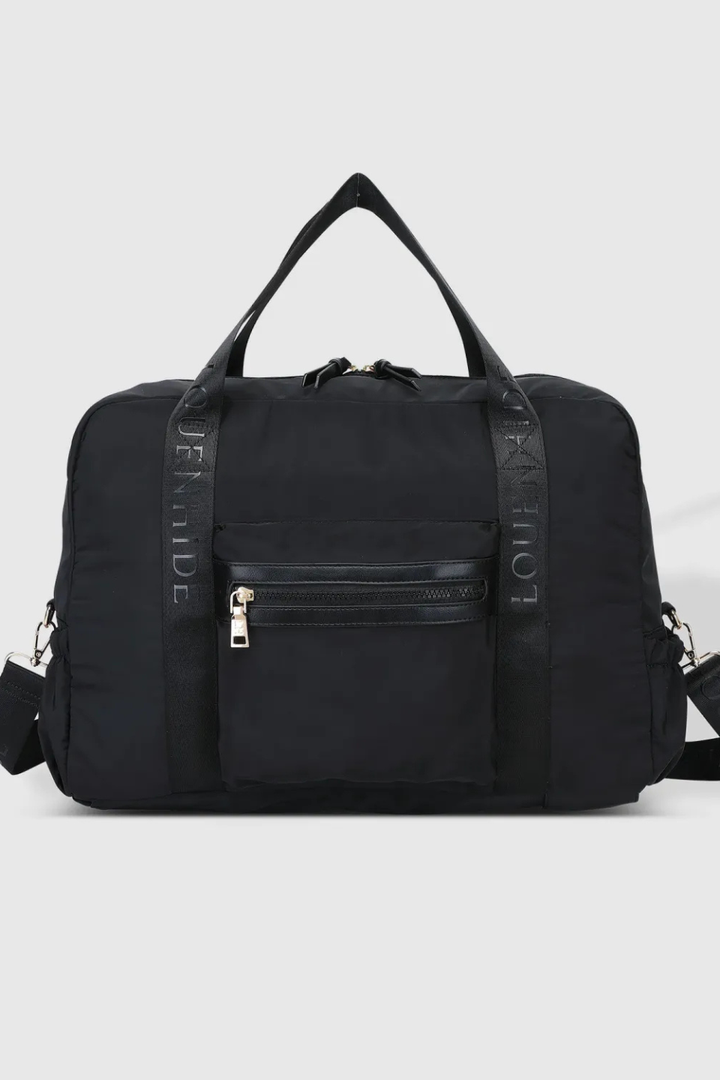 Jenn Nylon Travel Bag in Black