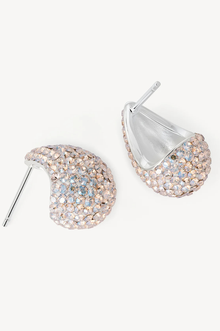 Champagne Mini Dream Puff™ Sparkle Stud Earrings