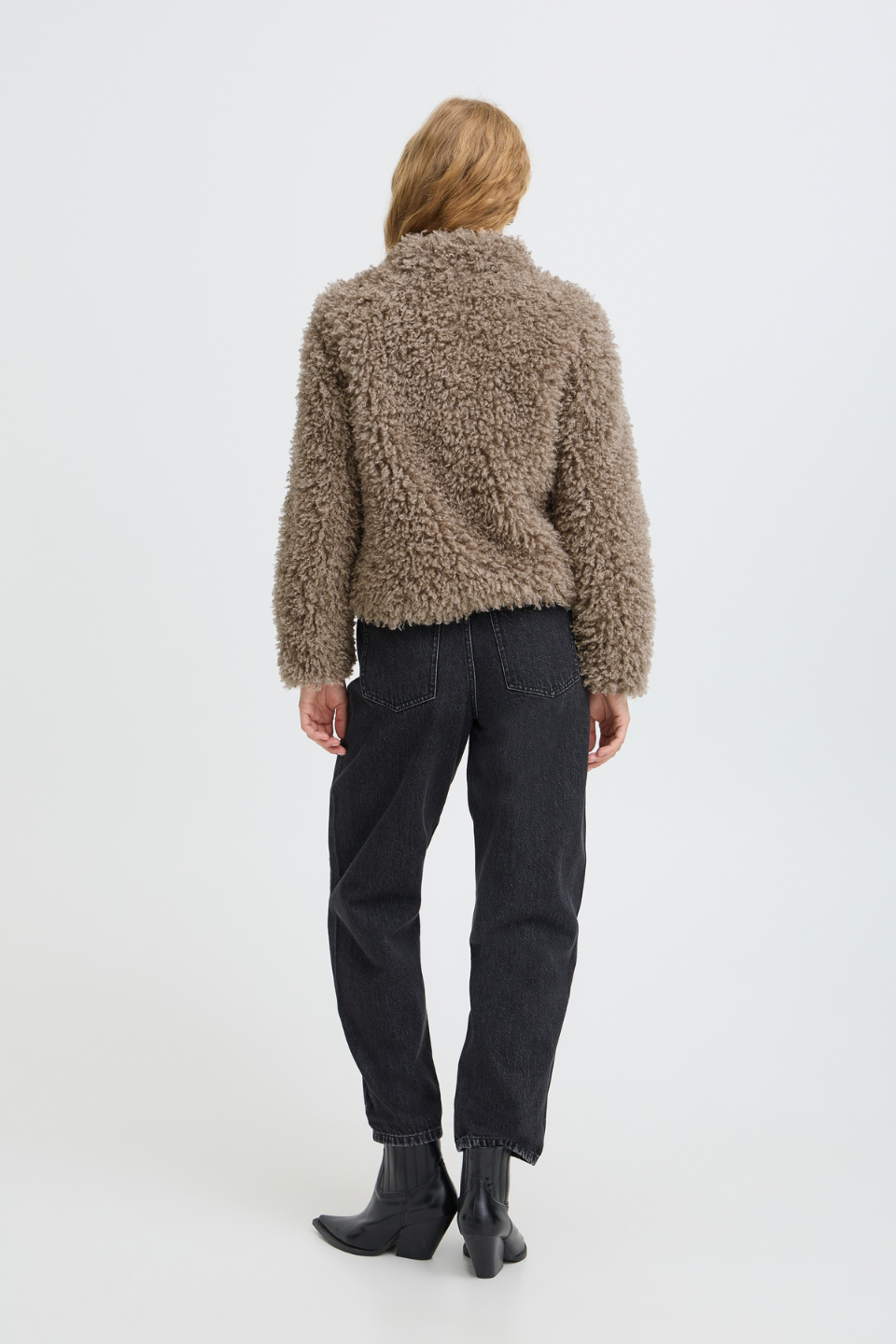 b.young Arinie Faux-Fur Jacket