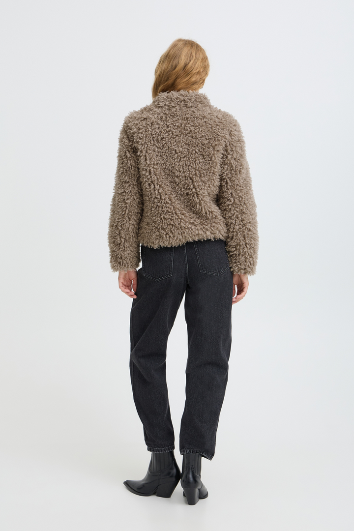 b.young Arinie Faux-Fur Jacket
