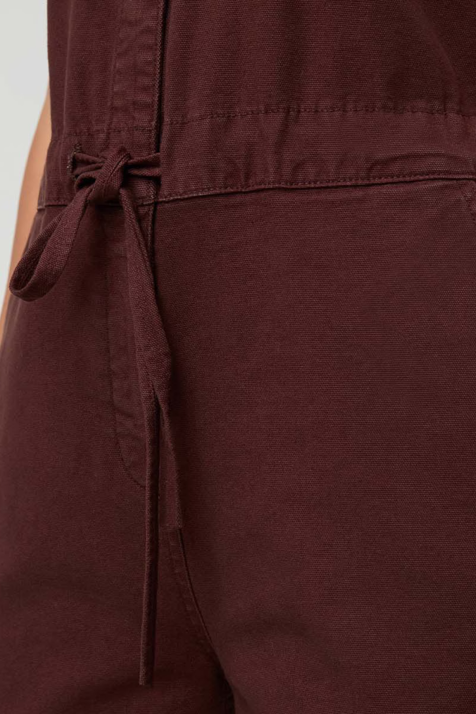 DU/ER Stretch Canvas Girlfriend Jumpsuit