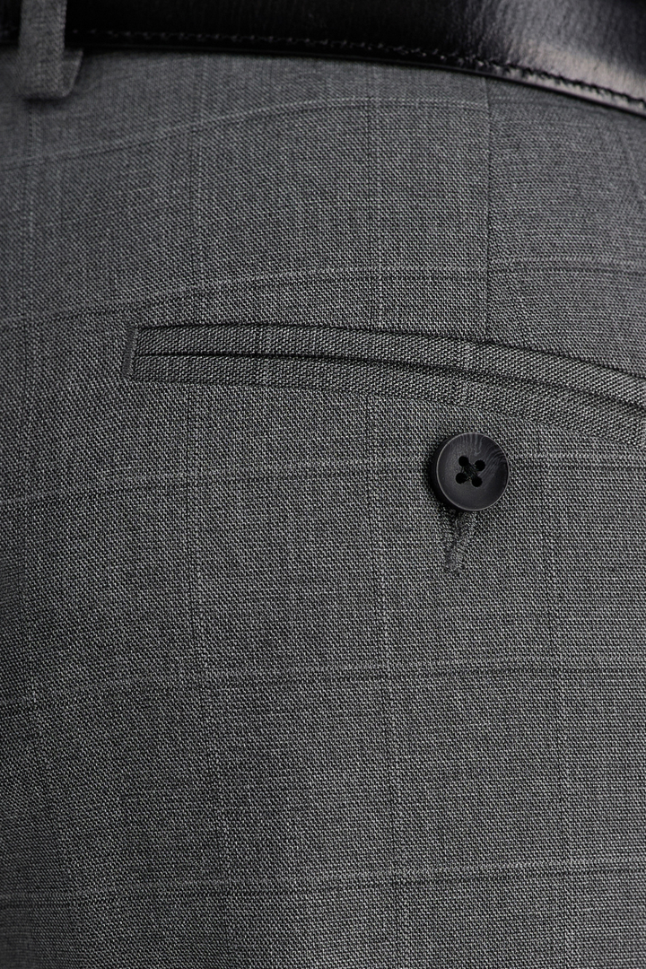 J.M. Haggar™ Sharkskin Windowpane Suit Pant