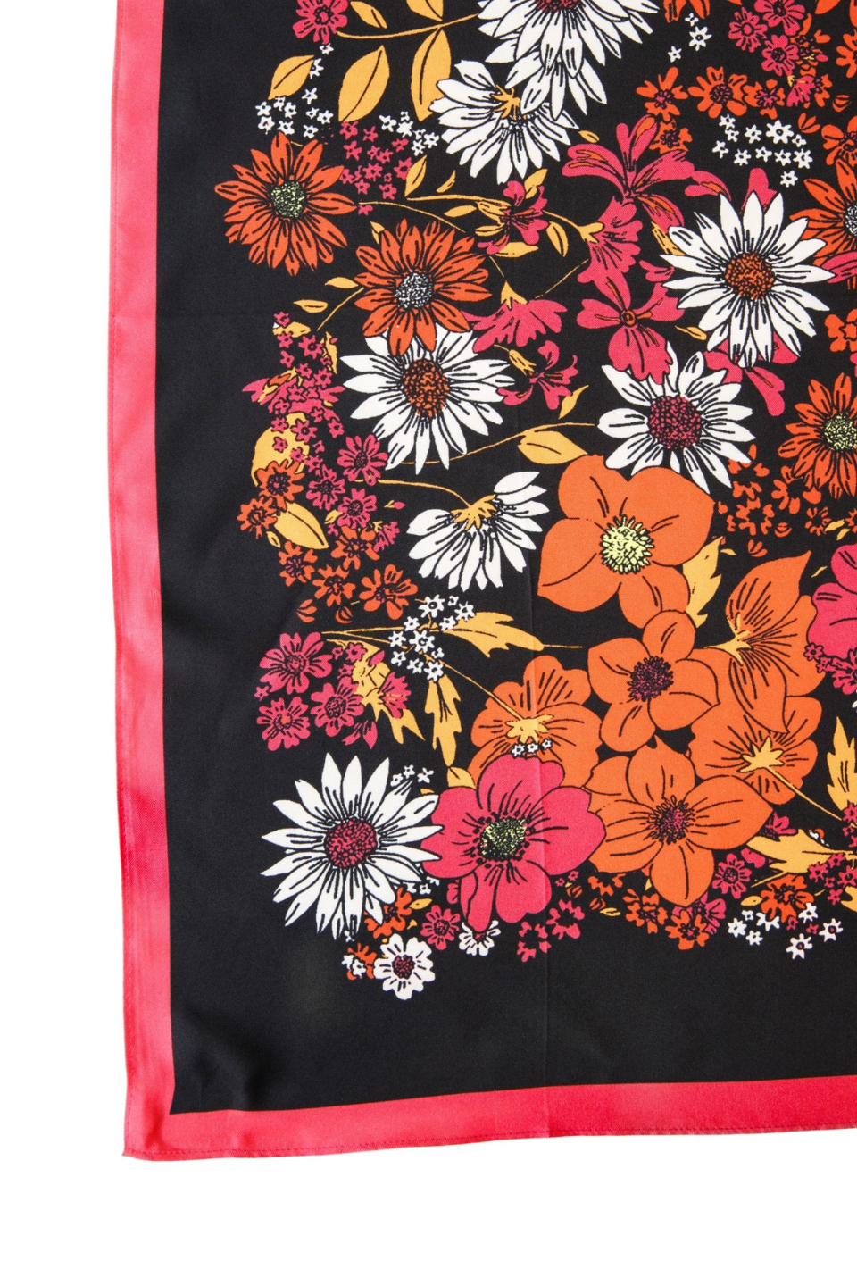 Palm Palm Amanda Silk Neck Scarf Palm Palm