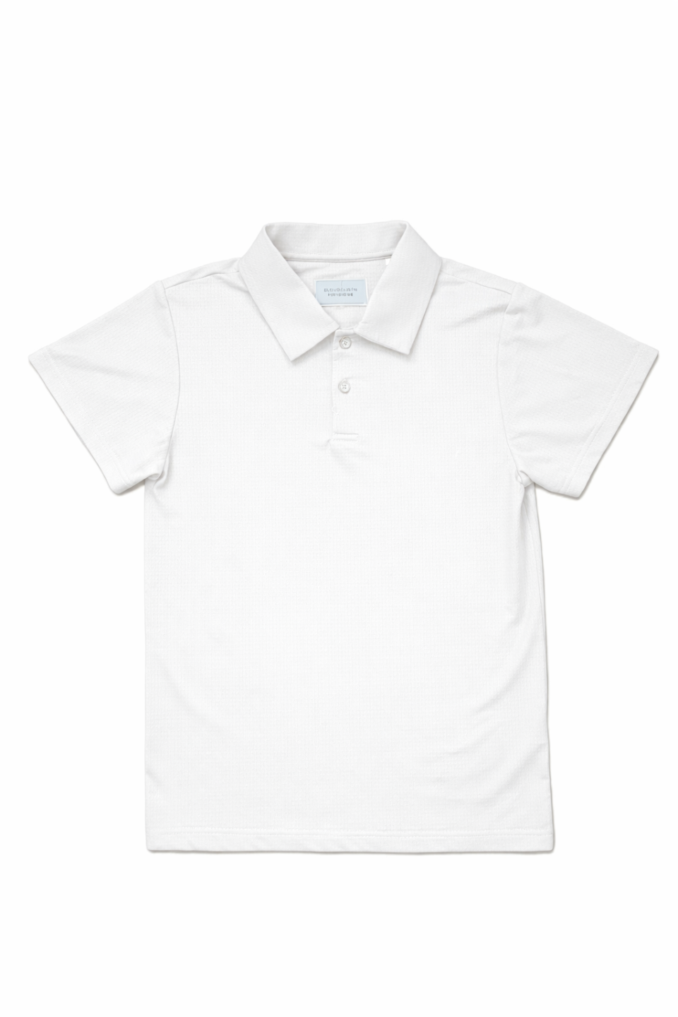White Mesh Polo - Hot Peppers Clothing
